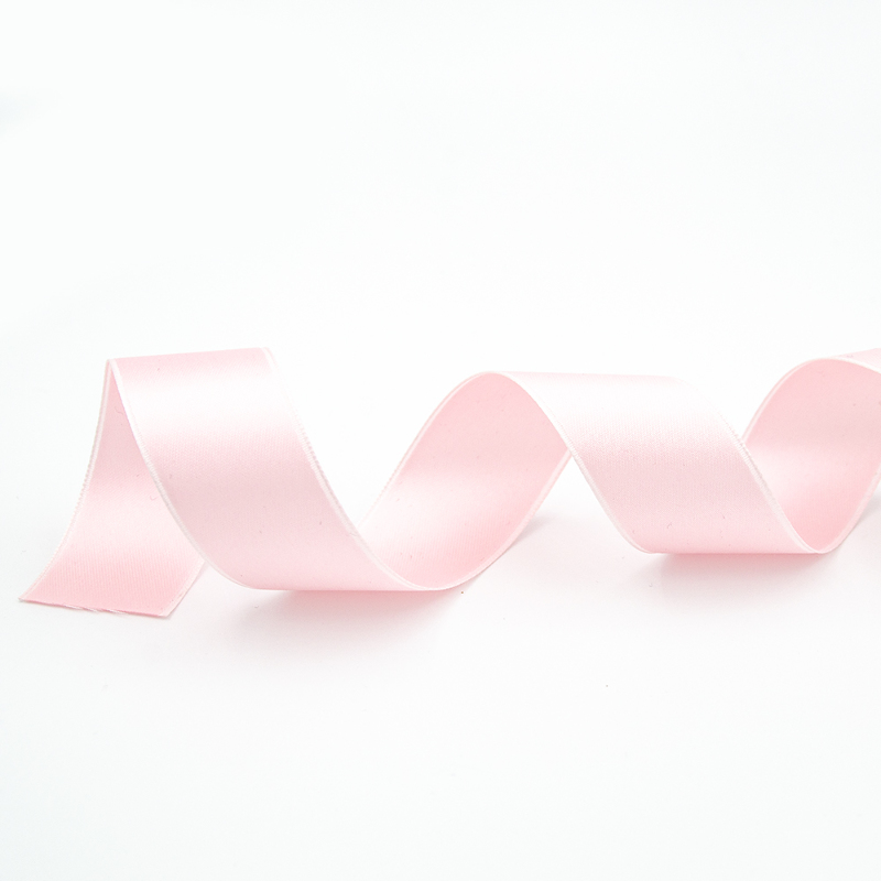 satin ribbon 25mm light pink 04