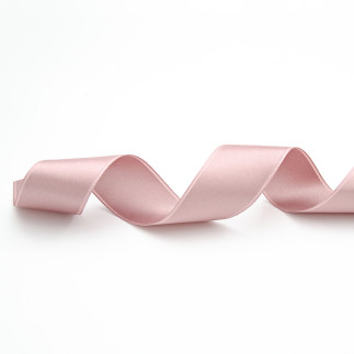 Ruban satin 25 mm vieux rose 254