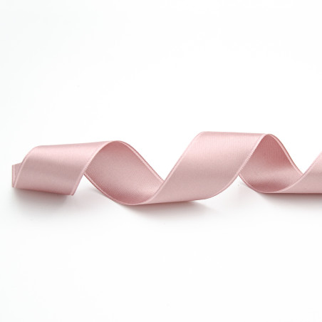 Satin ribbon 25mm old pink 254