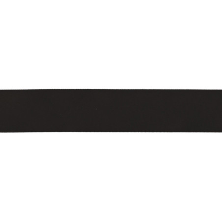 Satinband 25mm schwarz (qt)