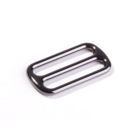 Buckle adjuster 25mm gunmetal