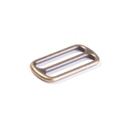 Buckle adjuster 25mm brass