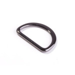 D-Ring 25mm flat gunmetal