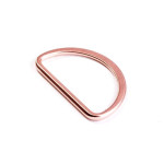 D-Ring 25mm flat copper