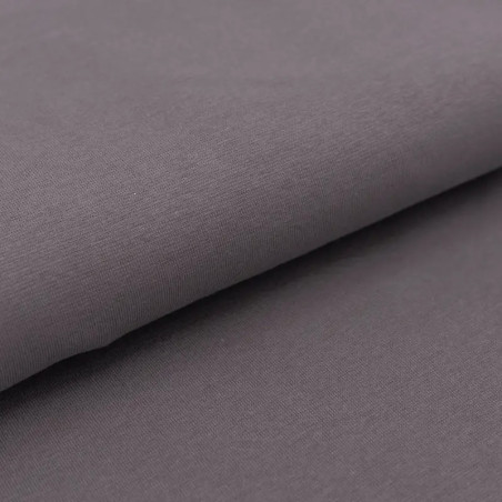 Bio-Bündchen glatt dusty brown (qt158)