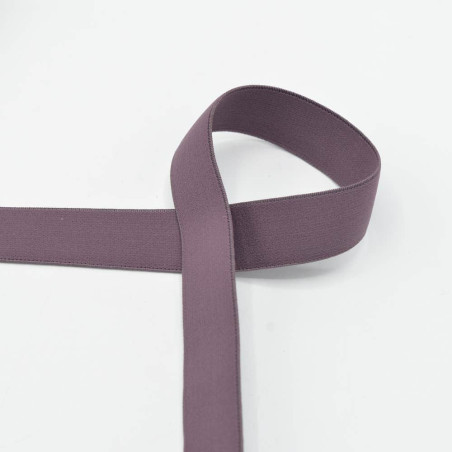 Élastique en caoutchouc - 25 mm mauve