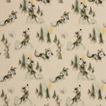 Jersey - Jerry Wolf and ecru rabbit Jersey - Jerry Wolf and ecru rabbit
