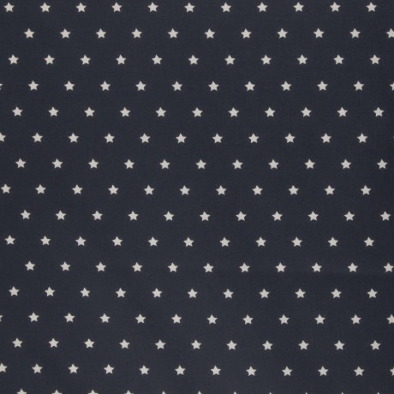 Oilcloth Acryl - Meluna mini Stars marine