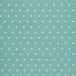 Acrylic oilcloth - Meluna star aqua