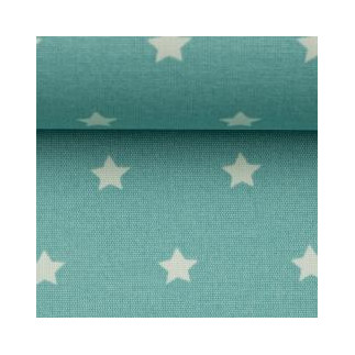 Oilcloth acrylic - Meluna star aqua