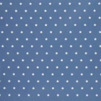 Toile cirée acrylique - Meluna étoiles bleu