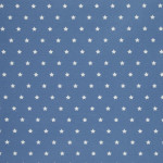 tissu enduite acrylique - Meluna étoiles bleu