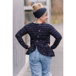 Jersey - Scribble Hearts navy by Mrs Mint Jersey - Scribble Hearts navy by Mrs Mint