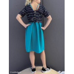 Jersey - Scribble Hearts navy by Mrs Mint Jersey - Scribble Hearts navy by Mrs Mint