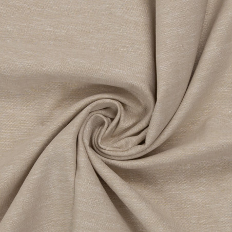 Leinengemisch - Paul hellbeige meliert