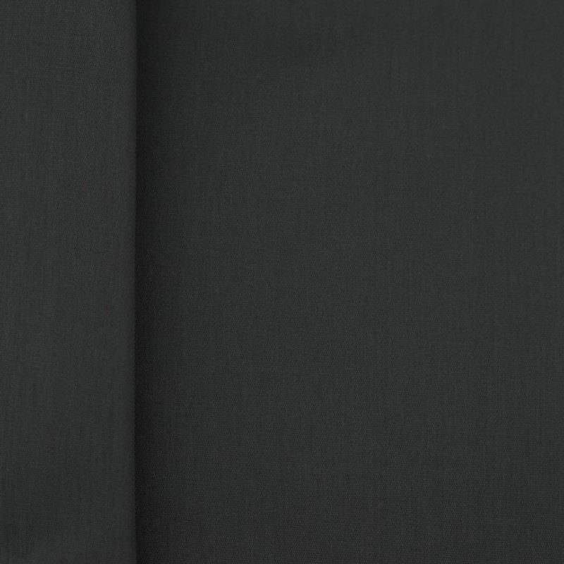Lining - washed taffeta dark grey