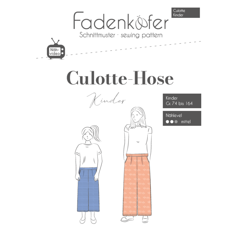 Fadenkäfer - Culotte Hose Kinder