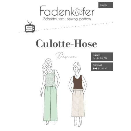 Fadenkäfer - Culotte Hose Damen
