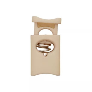 Cord stopper long beige