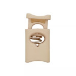 Cord stopper long beige