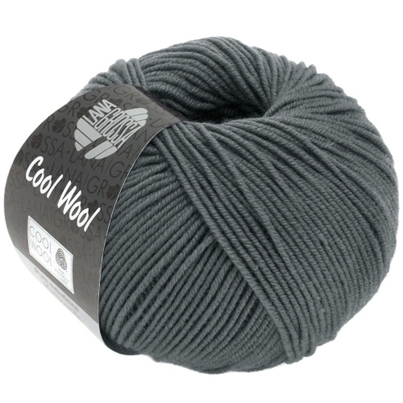 Lana Grossa - Cool Wool gris foncé (2064)