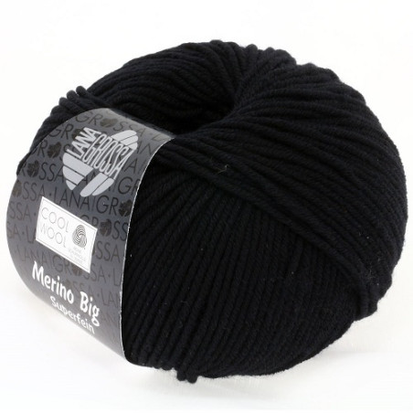 Lana Grossa - Cool Wool Big black (627)