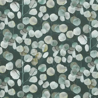 Canvas - Eucalyptus Boho Leaf dunkelgrün