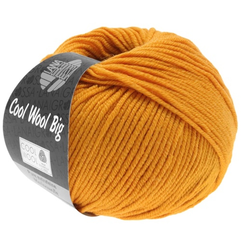 Lana Grossa - Cool Wool Big jaune orangé (974)