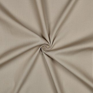 Coton popeline - sable (v)