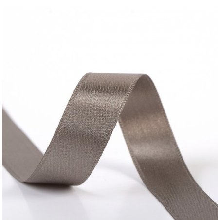 satin ribbon 10mm brown (st32)