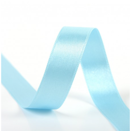 Satinband 25mm aqua (st4)