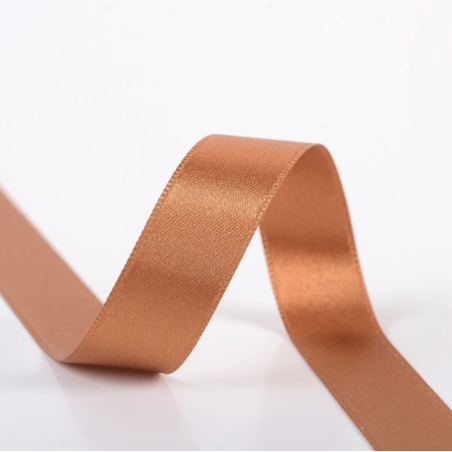 satin ribbon 25mm copper (st49)