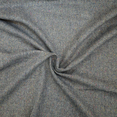 Tweed - Hilco Sky Chevron blau