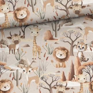 Baumwolle - Savanne beige