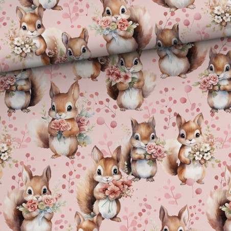 Cotton - Squirrel pink