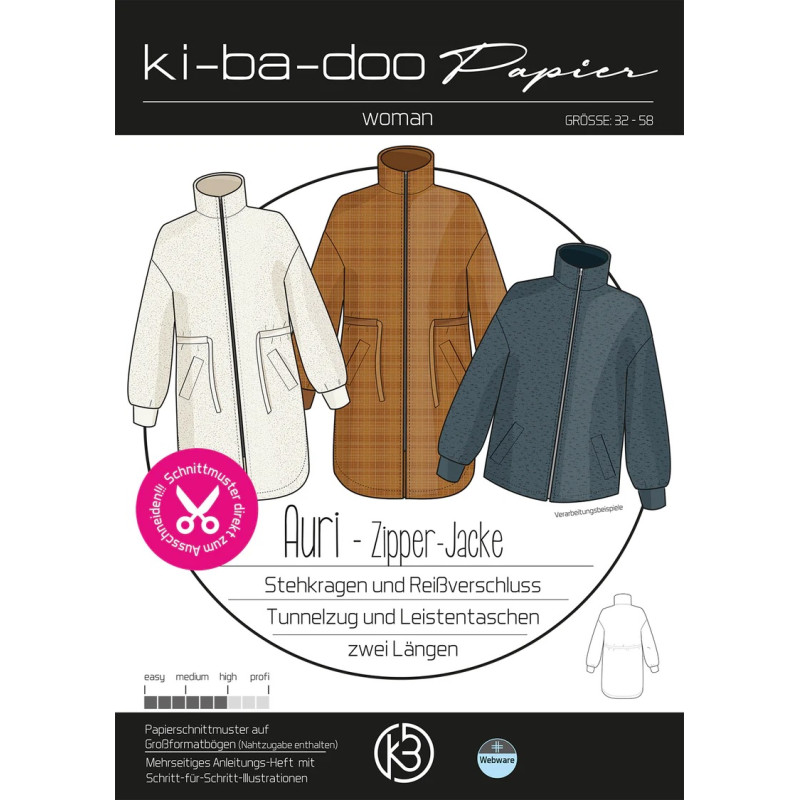Ki-Ba-Doo Damen Parka Auri Ki-Ba-Doo Damen Parka Auri
