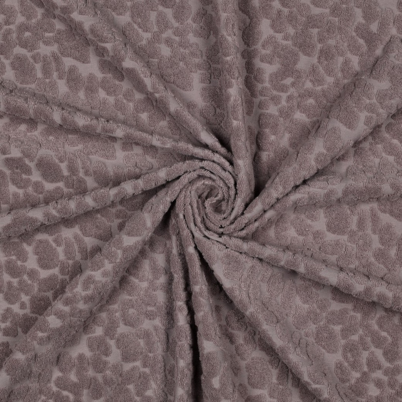 Frottee Jersey - Leo mauve Frottee Jersey - Leo mauve
