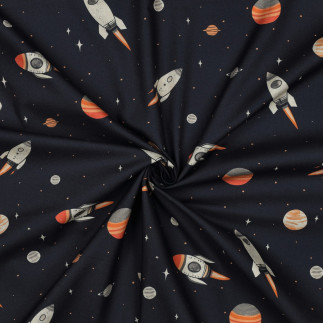 Cotton - Space navy