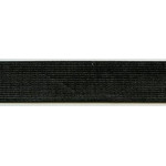 Elastic ribbon black 30mm