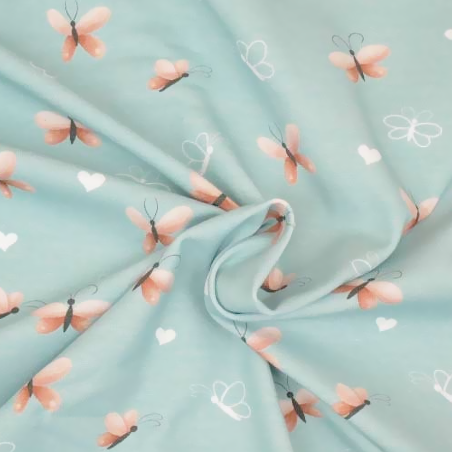 Jersey - Mrs Mint for Hilco Summer Bird Mint