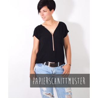 Leni pepunkt - Women's 131 Zipper Blouse