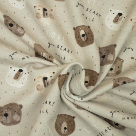 Sweat - Hilco Lovely Bear beige