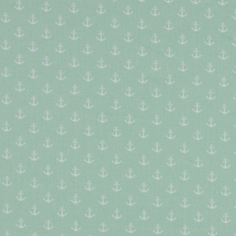 Cotton - Mini Anchor mint Cotton - Mini Anchor mint