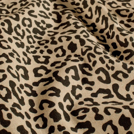 Canevas aspect lin - Beige Leo