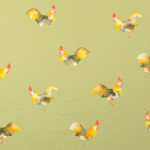 Cotton - Green Rooster