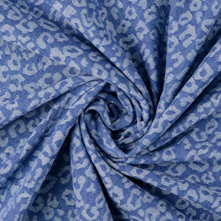 copy of Cotton washed denim - dark blue
