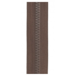 2-way jacket zipper - brown (st570)