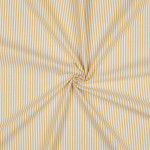 Baumwolle - Yarn Dyed Stripe 3mm ocker Baumwolle - Yarn Dyed Stripe 3mm ocker