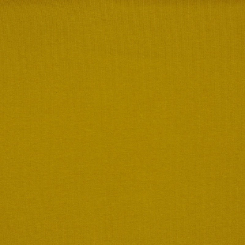 Organic sweatshirt - Soft mustard