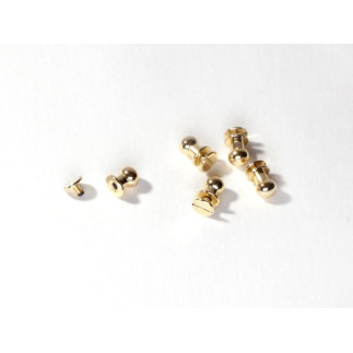 ball clasp gold